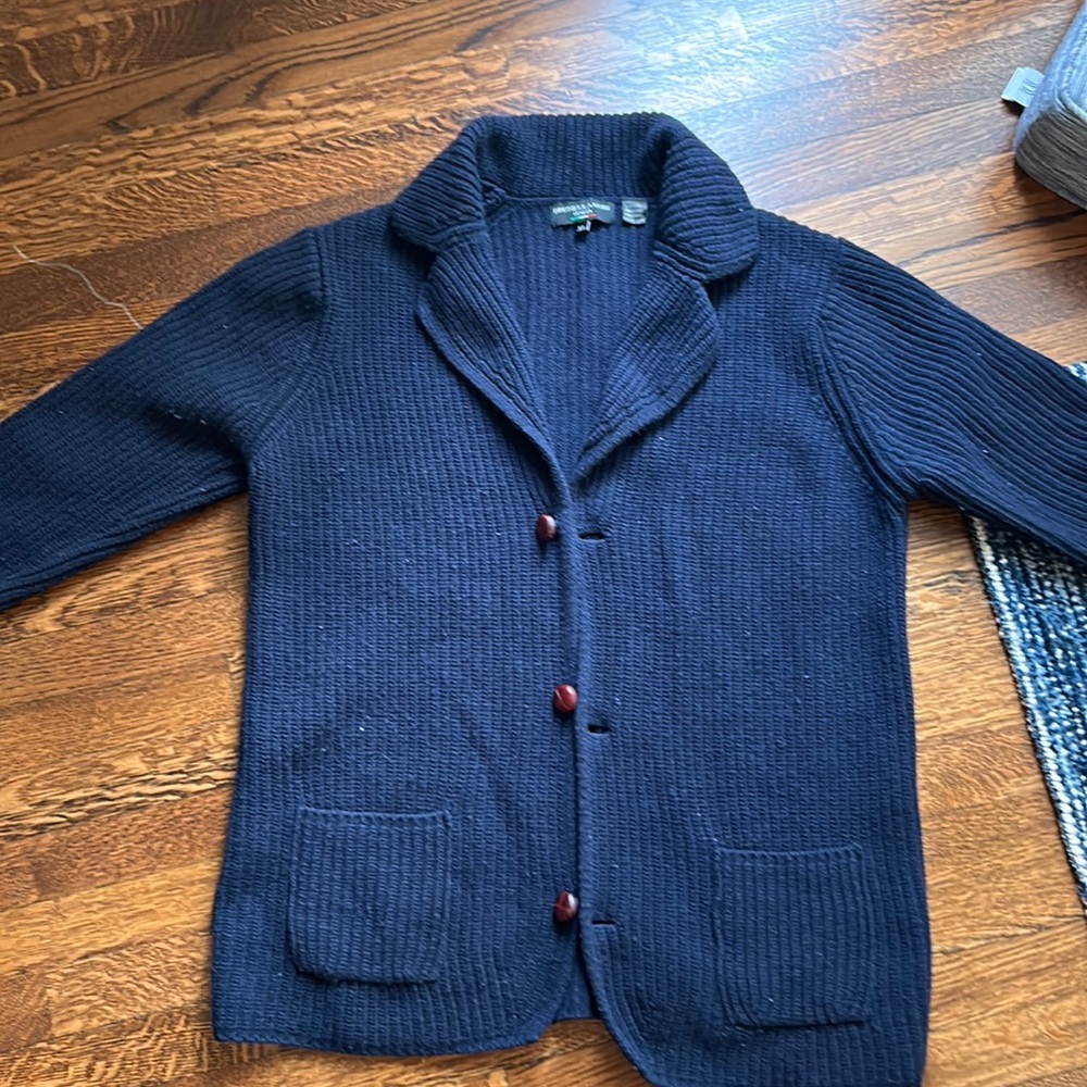 VINTAGE, BRUNELLA GORI cable knit cardigan